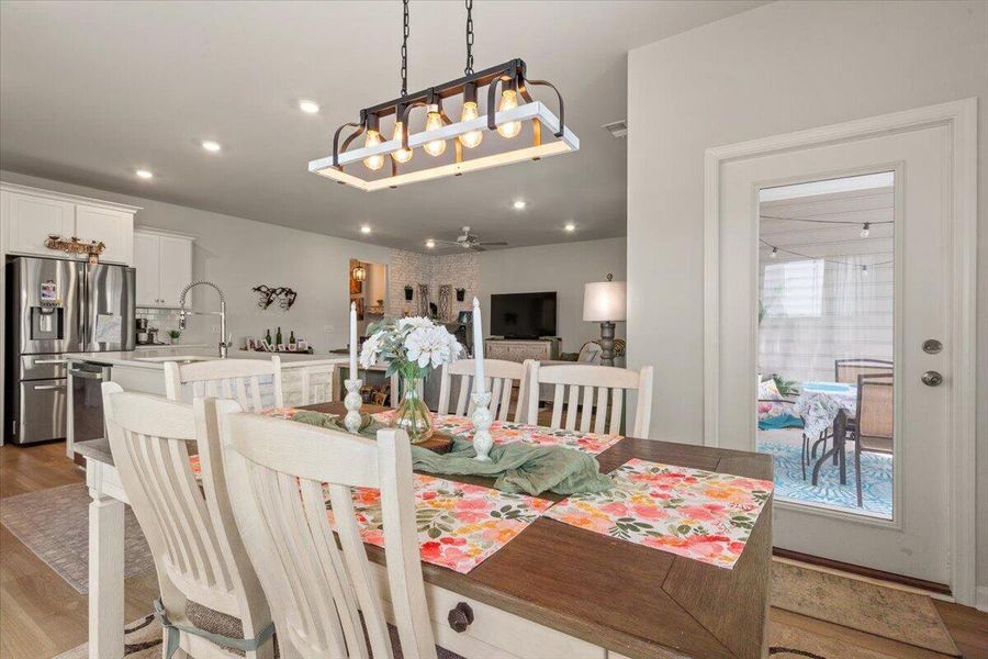 Furnished interior view inside a new home in Horizons at Summers Corner | 55+, Summerville (Image 14).