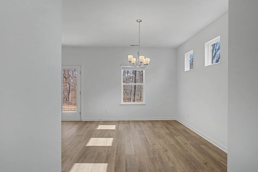 Spacious, unfurnished interior of a new home in The Oaks, Clarksville (Image 11). Spacious, unfurnished interior of a new home in The Oaks, Clarksville (Image 11).