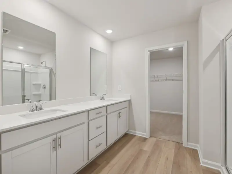 Furnished interior view inside a new home in Preserve at Mountain Creek, Pendergrass (Image 9).
