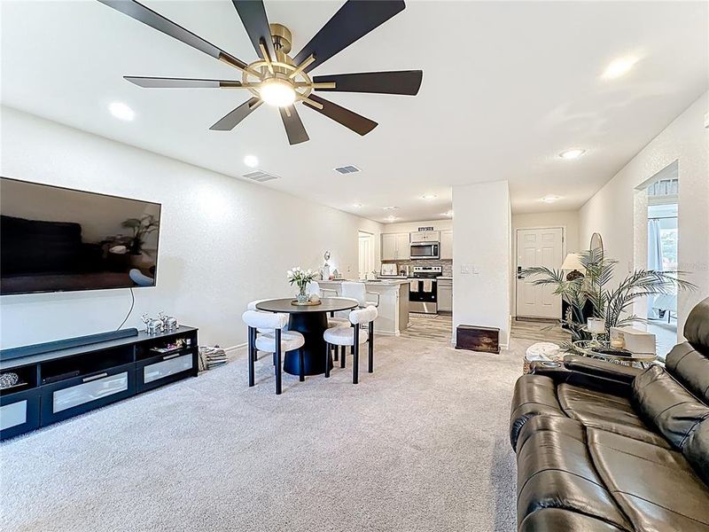 Furnished interior view inside a new home in , Kissimmee (Image 11). Furnished interior view inside a new home in , Kissimmee (Image 11).