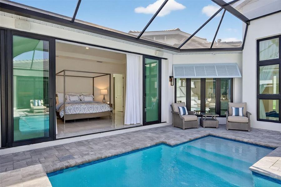Furnished interior view inside a new home in Aqua Single Family Homes, Bradenton (Image 8).
