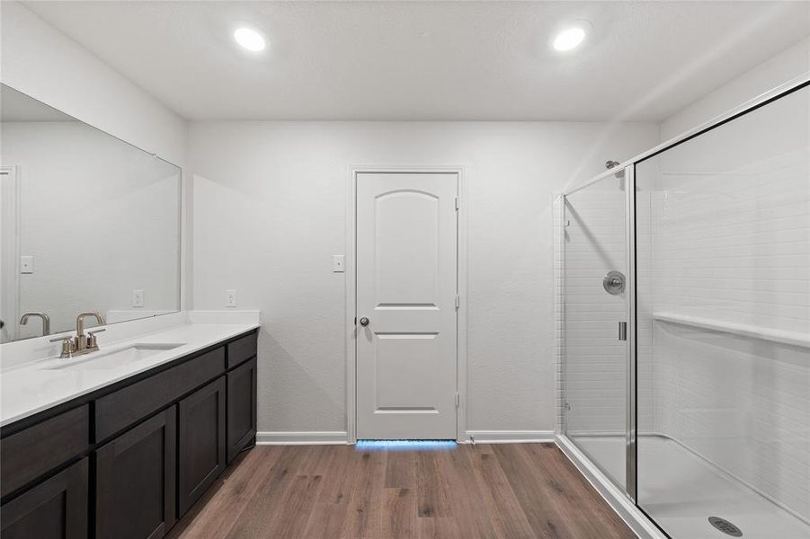 Furnished interior view inside a new home in Vista West, Fort Worth (Image 3).