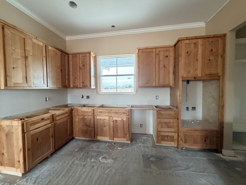 In-progress construction of a new home in Oak Water Ranch, Granbury, TX (Image 16).