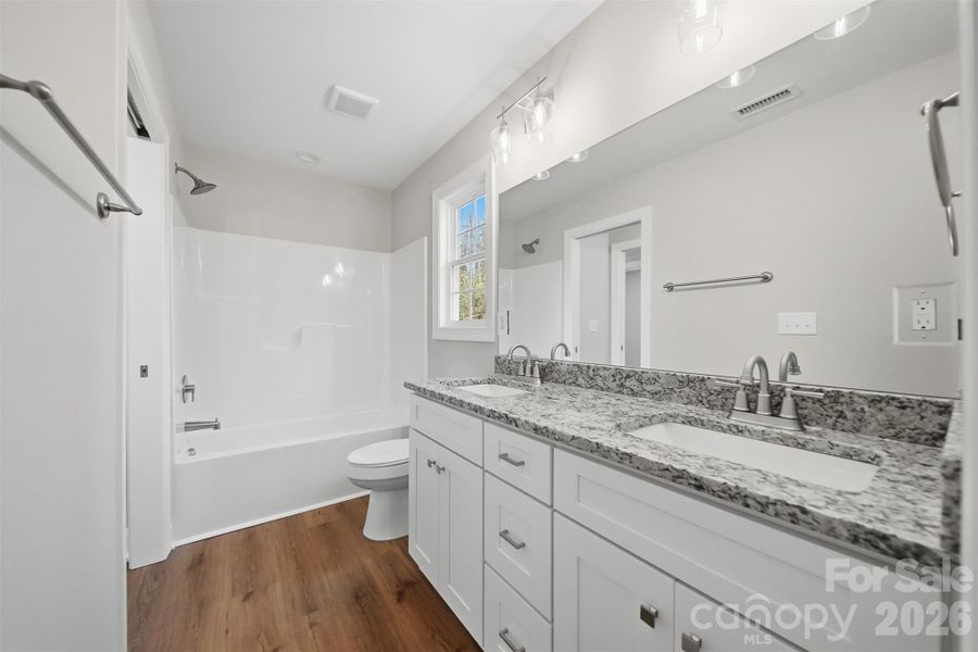 Furnished interior view inside a new home in , Hickory (Image 11).