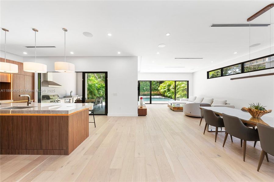 Furnished interior view inside a new home in , Miami (Image 28). Furnished interior view inside a new home in , Miami (Image 28).