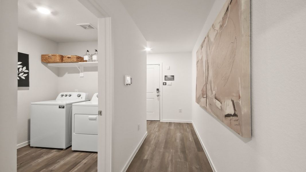 Furnished interior view inside a new home in Sunset Valley, Hockley (Image 29).