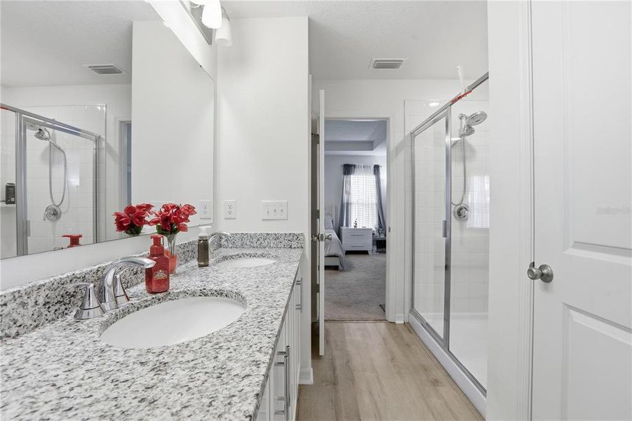 Furnished interior view inside a new home in Bellaviva I at Westside, Davenport (Image 26).