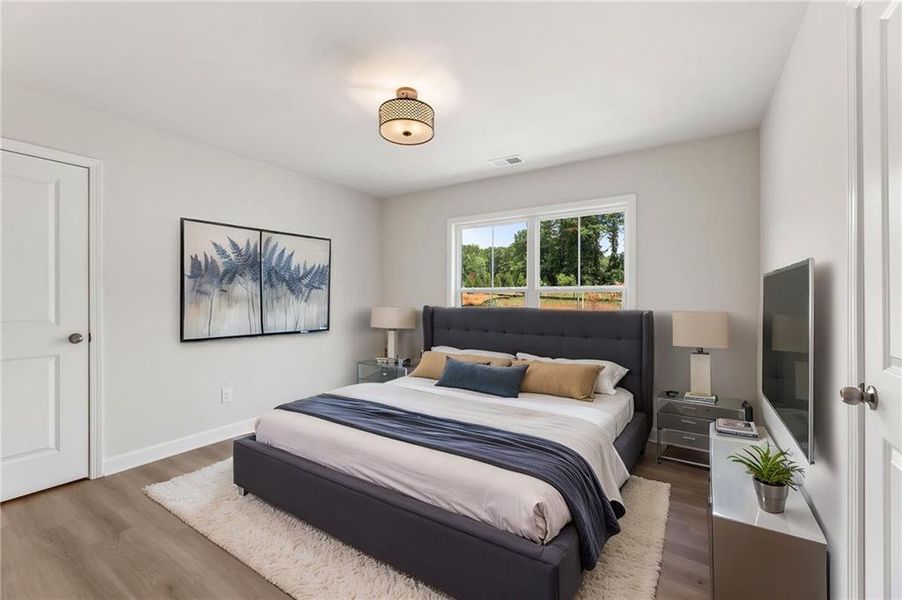 Furnished interior view inside a new home in Parkside, Clarkston (Image 14).