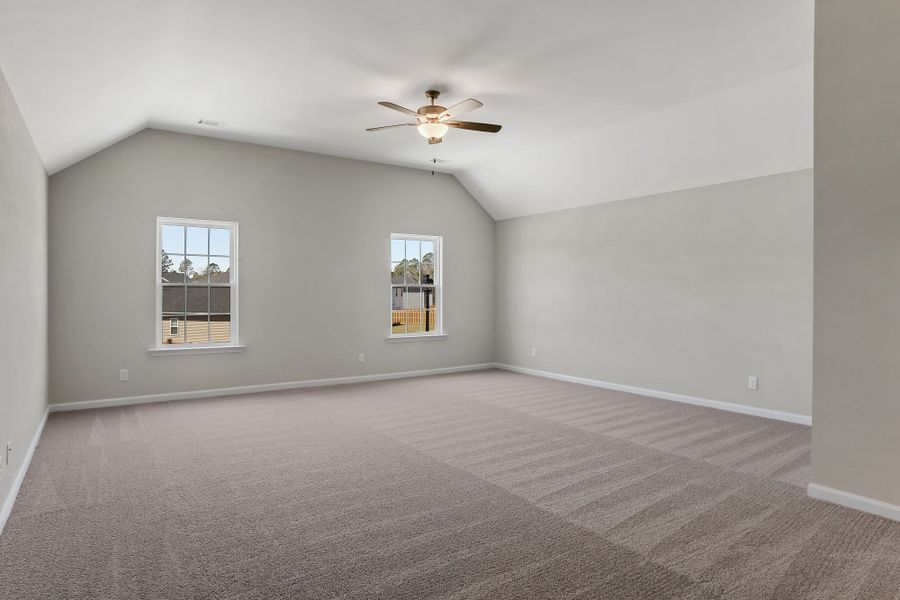 Representative unfurnished interior of a home built from the The Cedar Creek by RTS Homes in Grand Reserve, Hinesville (Image 19).