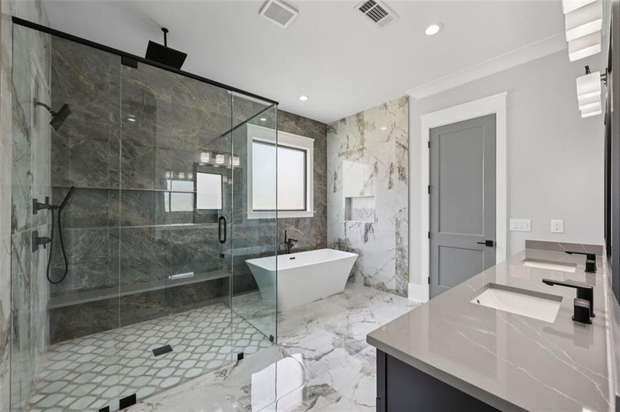 Furnished interior view inside a new home in , Braselton (Image 18). Furnished interior view inside a new home in , Braselton (Image 18).