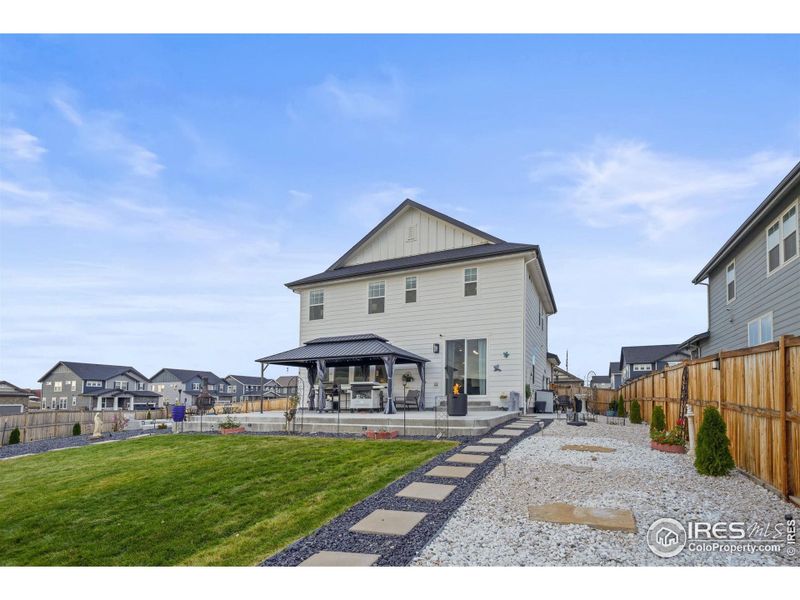 Exterior details and patio area of a home in , Brighton (Image 22).