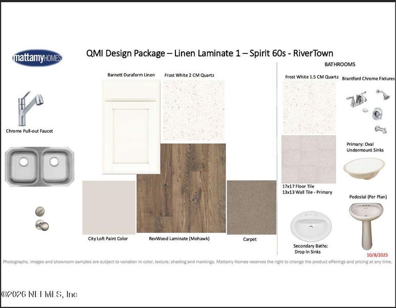 Sample of building materials used in homes in RiverTown, St. Johns (Image 4).