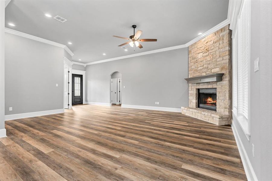 Spacious, unfurnished interior of a new home in , Robinson (Image 14). Spacious, unfurnished interior of a new home in , Robinson (Image 14).