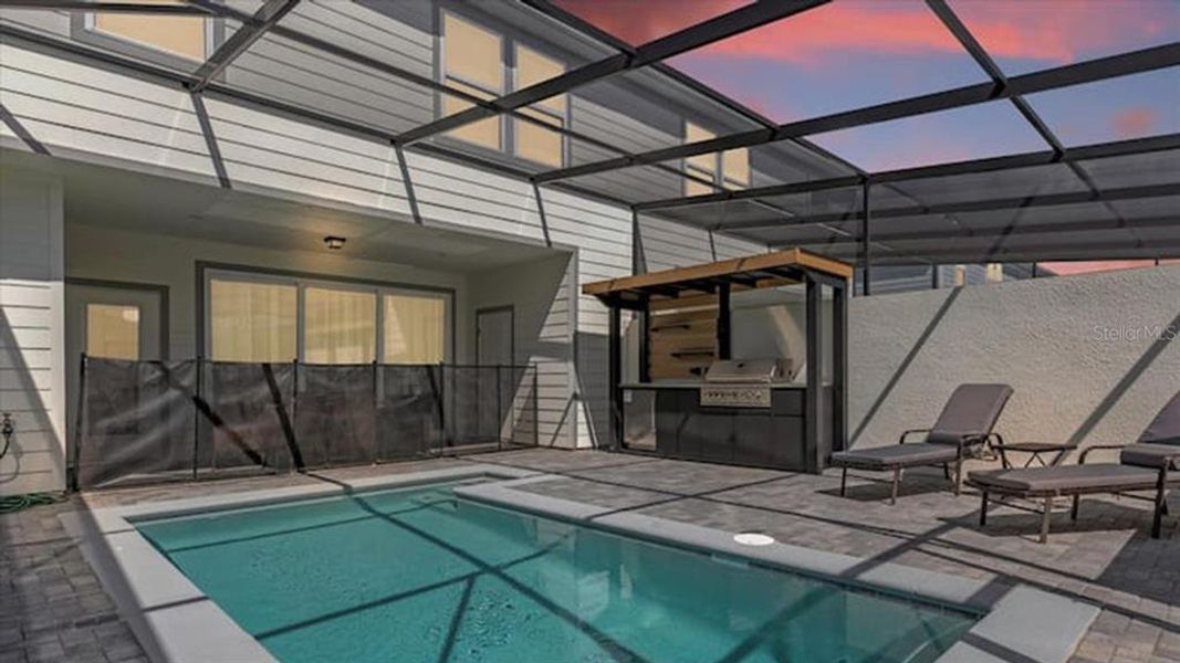 Exterior details and patio area of a home in , Clermont (Image 23).