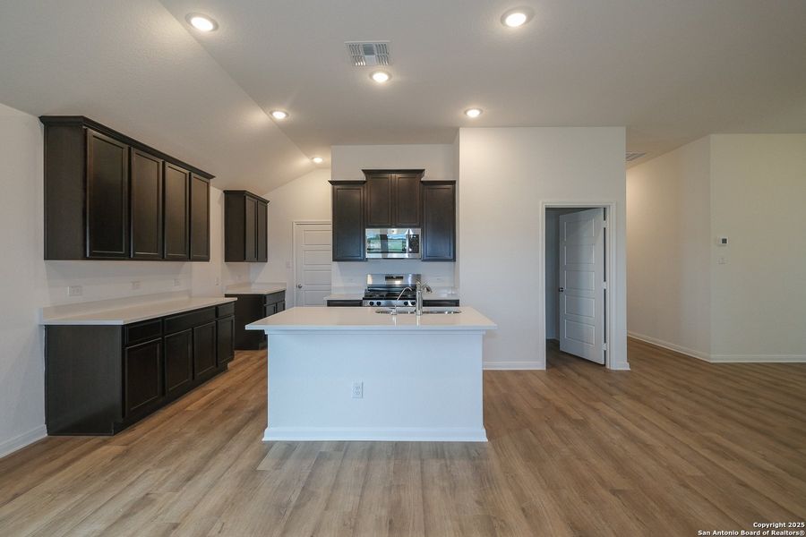 Furnished interior view inside a new home in Agave, San Antonio (Image 4).