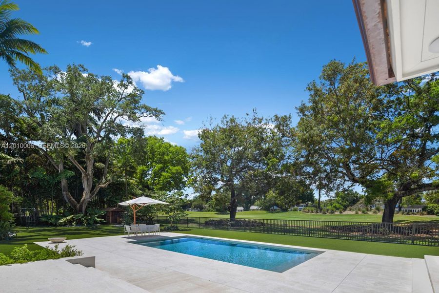 Exterior details and patio area of a home in , Coral Gables (Image 23).