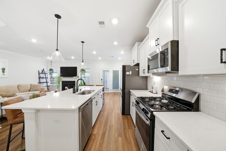 Furnished interior view inside a new home in Six Oaks, Summerville (Image 8).