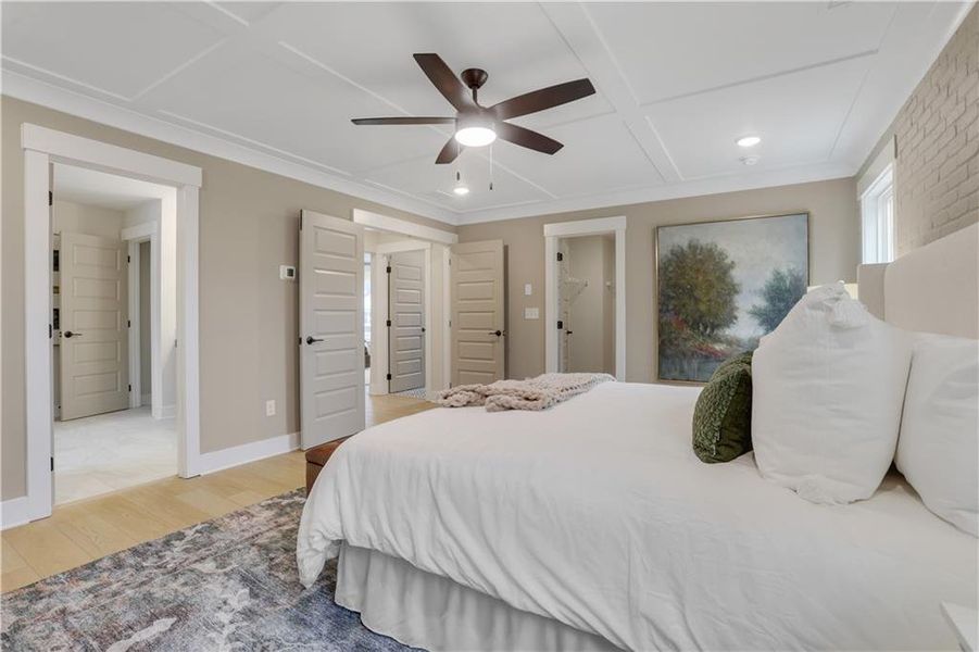 Furnished interior view inside a new home in Villas at Dawsonville, Dawsonville (Image 9).