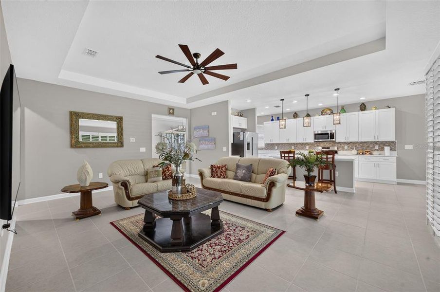 Furnished interior view inside a new home in Bronson's Ridge, Apopka (Image 38).