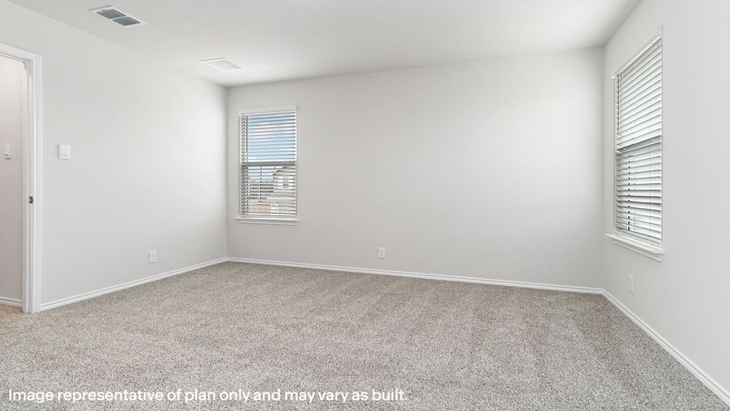 Representative unfurnished interior of a home built from the The Commerce by D.R. Horton in Riverstone at Westpointe, San Antonio (Image 24).