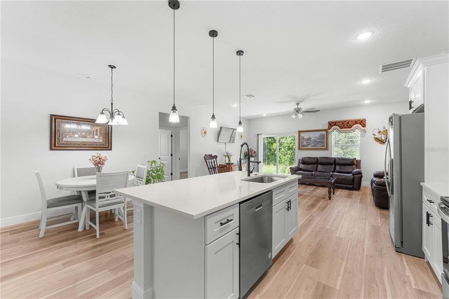 Furnished interior view inside a new home in , Ocala (Image 14).