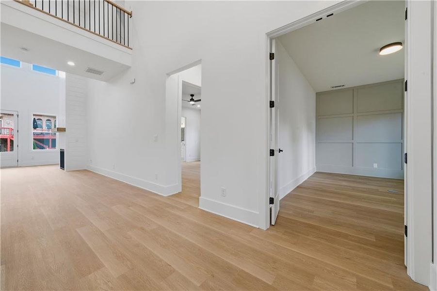Spacious, unfurnished interior of a new home in , Fairburn (Image 37). Spacious, unfurnished interior of a new home in , Fairburn (Image 37).
