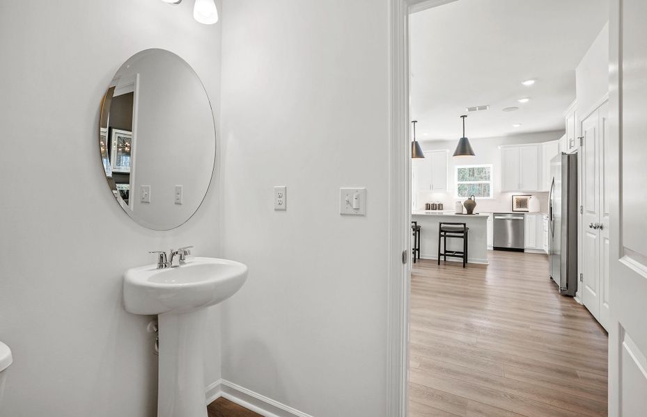 Representative furnished interior of a home built from the Carson by Pulte Homes in Mallard Park, Charlotte (Image 42).