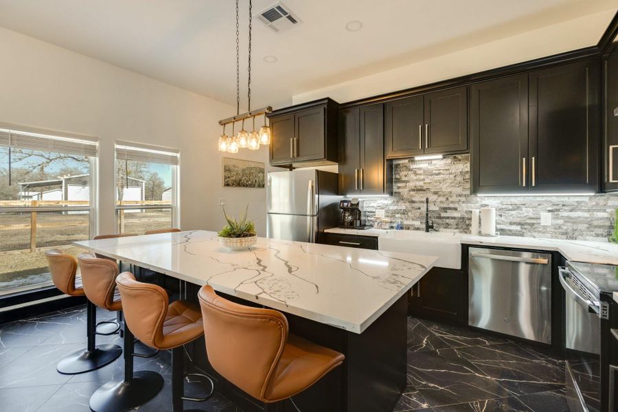 Furnished interior view inside a new home in , Somerville (Image 4).
