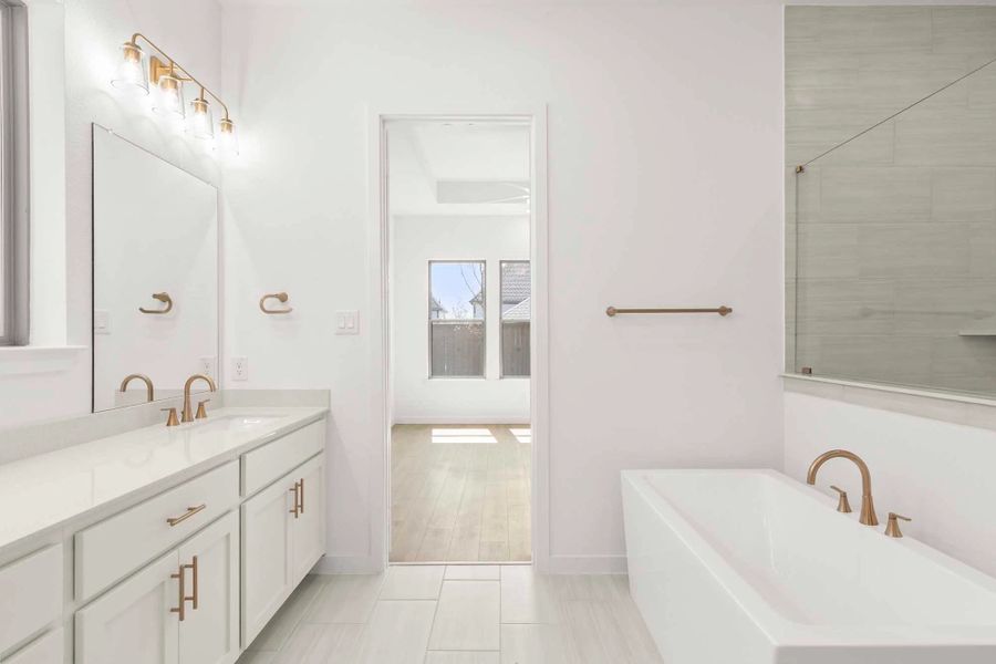 Primary Bathroom Representative Photo featuring the Serene Collection