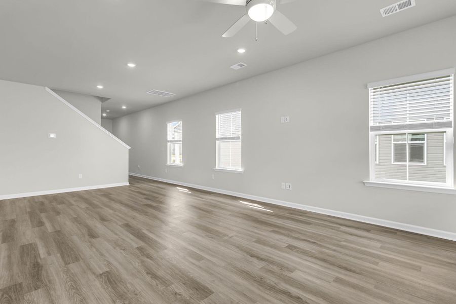 Spacious, unfurnished interior of a new home in Wildcat Chase, Summerville (Image 27). Spacious, unfurnished interior of a new home in Wildcat Chase, Summerville (Image 27).