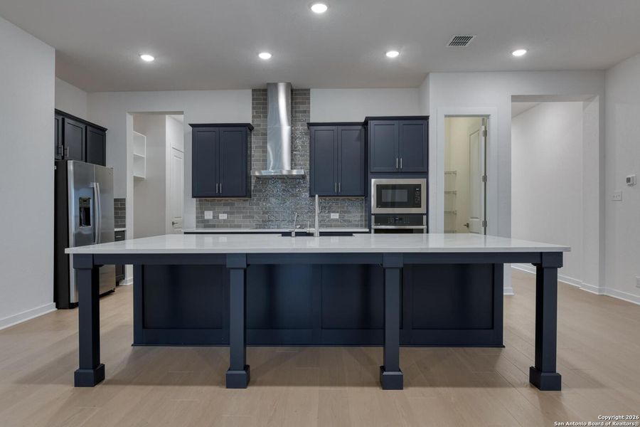 Furnished interior view inside a new home in , Schertz (Image 8).