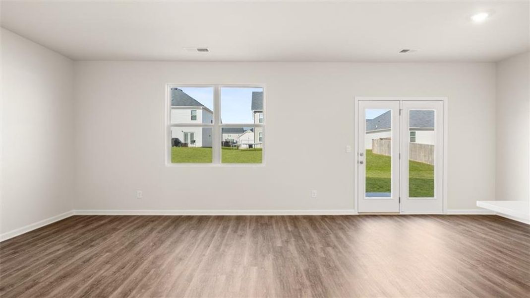 Spacious, unfurnished interior of a new home in The Preserve at Agricultural Village, Perry (Image 33).