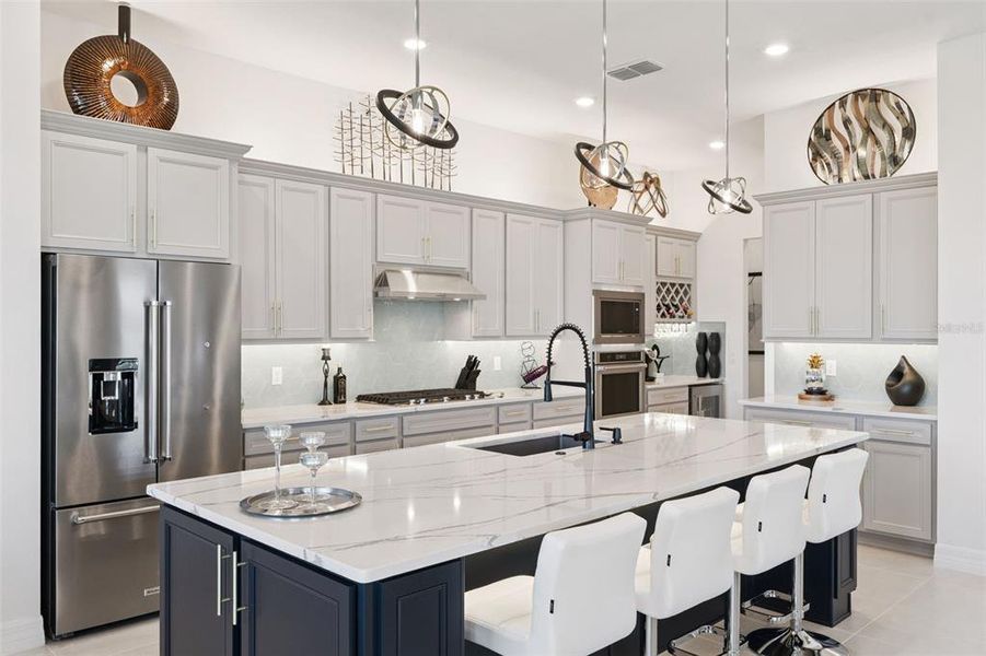 Furnished interior view inside a new home in , Minneola (Image 5).