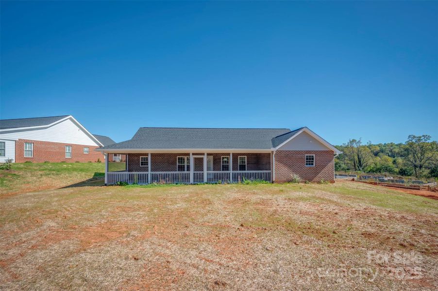 Exterior details and patio area of a home in , Spindale (Image 3).