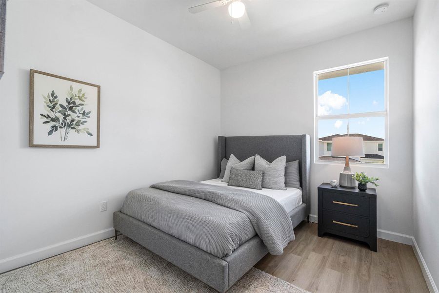 Furnished interior view inside a new home in Symphony Place, West Palm Beach (Image 12). Furnished interior view inside a new home in Symphony Place, West Palm Beach (Image 12).