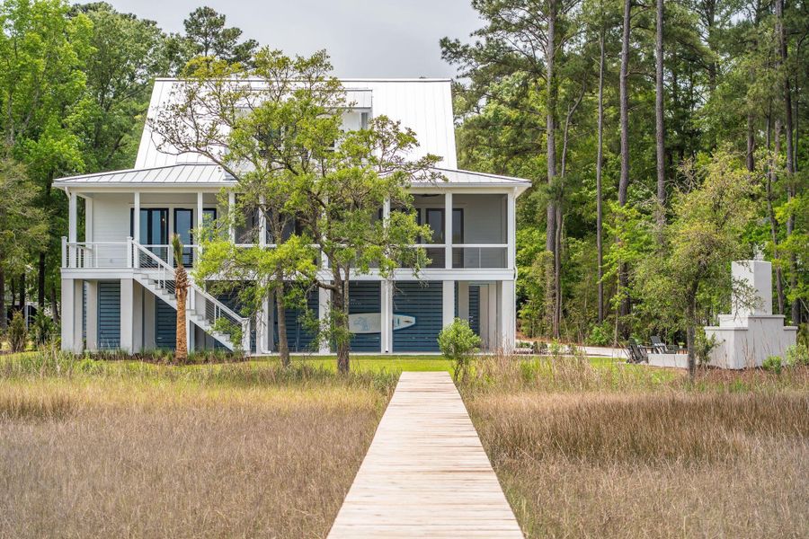 Front exterior of a new home in , Johns Island, SC, highlighting curb appeal (Image 2).