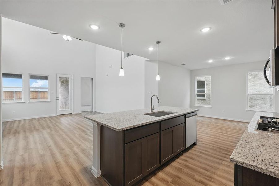 Furnished interior view inside a new home in Bel Air Village, Sherman (Image 15).