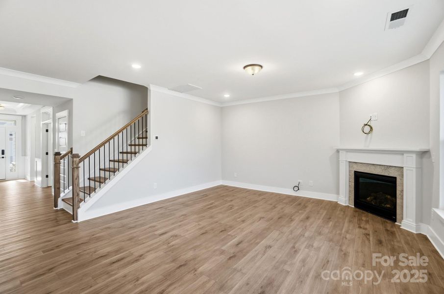 Spacious, unfurnished interior of a new home in Villas at Prestwick, Mooresville (Image 43).