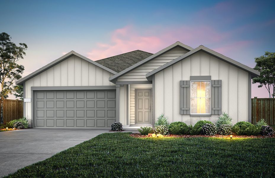 Representative exterior photo of a completed home built from the Kenedy by Centex in County View, Temple, TX (Image 2).