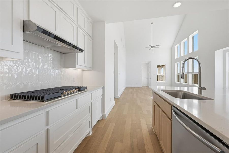 Furnished interior view inside a new home in Mosaic, Celina (Image 5).