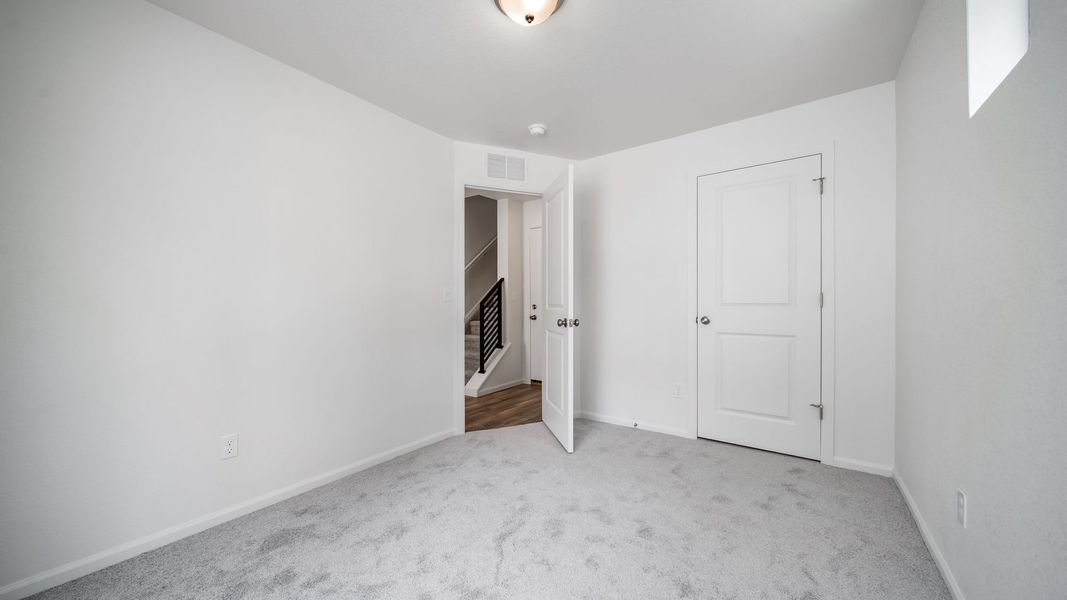Spacious, unfurnished interior of a new home in Banning Lewis Ranch, Colorado Springs (Image 30). Spacious, unfurnished interior of a new home in Banning Lewis Ranch, Colorado Springs (Image 30).