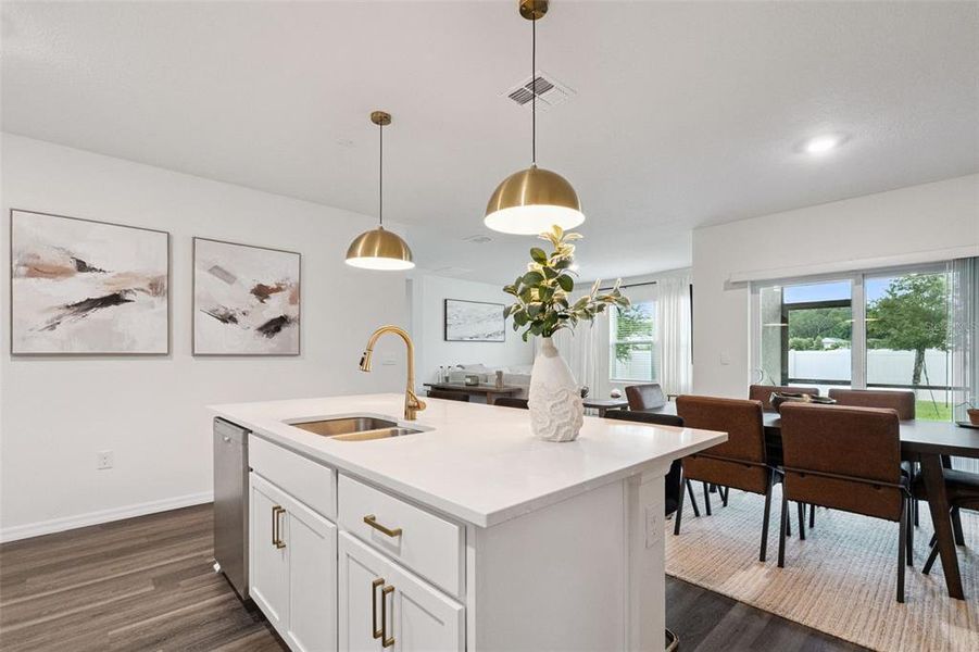 Furnished interior view inside a new home in Windrose, Apopka (Image 9).