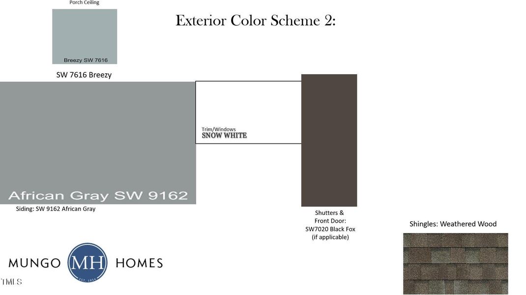 445 KF FM - Exterior Color Scheme