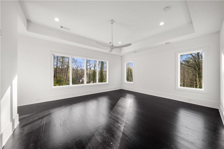 Spacious, unfurnished interior of a new home in , Sandy Springs (Image 80).
