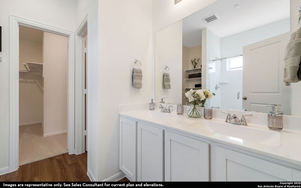 Furnished interior view inside a new home in Katzer Ranch, Converse (Image 5).