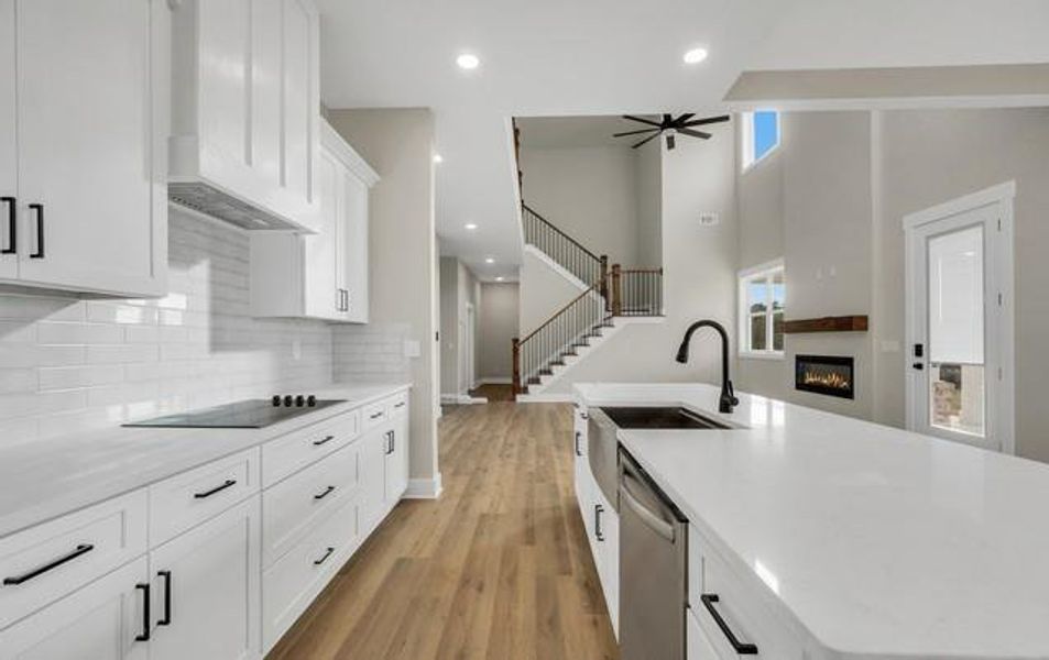Furnished interior view inside a new home in , Jackson (Image 3).