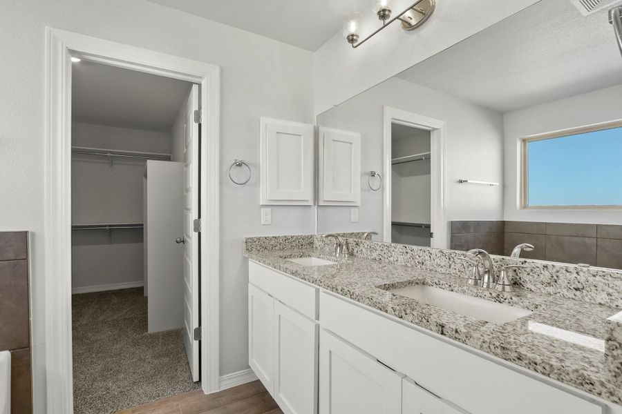 Representative furnished interior of a home built from the Winfield by View Homes in Summer Sky, El Paso (Image 8). Representative furnished interior of a home built from the Winfield by View Homes in Summer Sky, El Paso (Image 8).