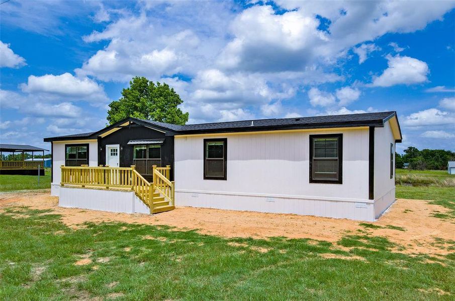 Exterior details and patio area of a home in , Grand Saline (Image 23). Exterior details and patio area of a home in , Grand Saline (Image 23).
