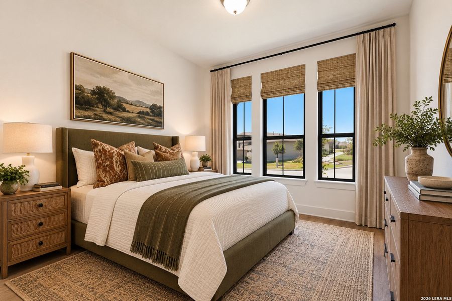 Furnished interior view inside a new home in , San Antonio (Image 15).