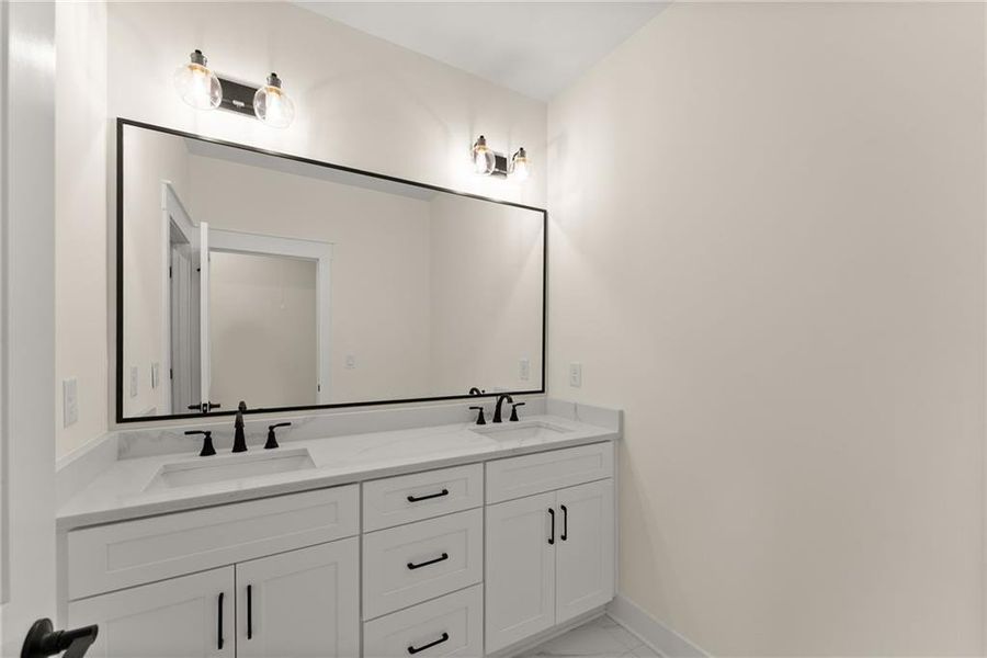Furnished interior view inside a new home in , Hoschton (Image 16).